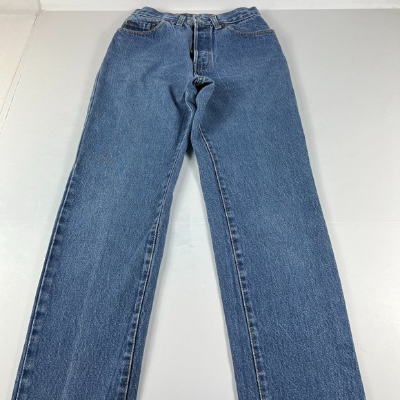 Levi's Denim - VTG 80s Levi's Jeans Women's Juniors 9 501 XX High Rise Straight Blue Denim USA